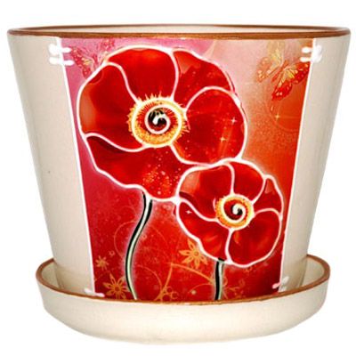 Горшок цветочный Керамол Горшок Евро Чикаго №3 1.5 л