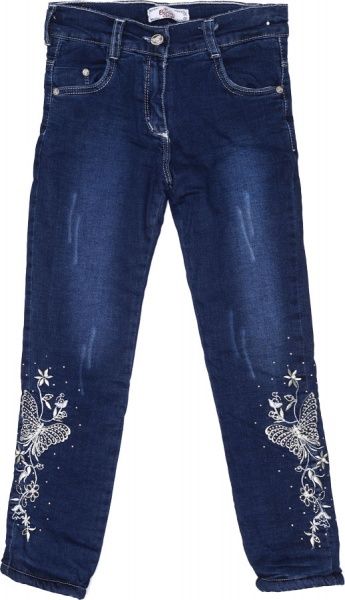 Джинси Beren Style з метеликом утеплені р.146-152 2142 
