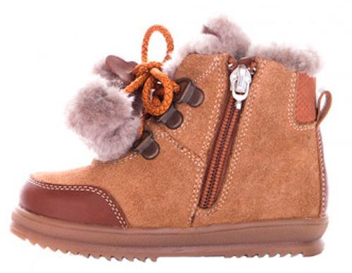 Ботинки MiracleMe (4616) р.21 коричневый 12-6-46-3 