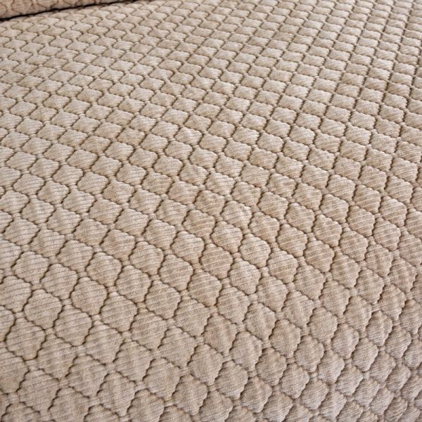 Покривало Velvet Darby 240x260 см La Nuit бежевий 