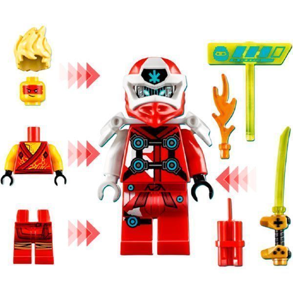 Конструктор LEGO Ninjago Аватар Кая – ігровий автомат 71714