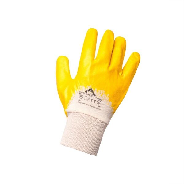 Рукавицы МІК YELLOW STAR с покрытием нитрил XL (10) 05020013