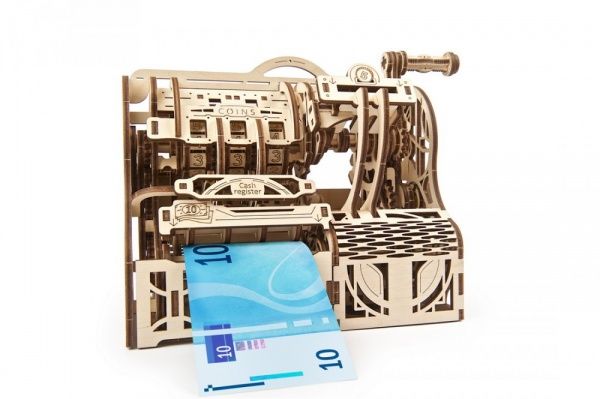 Деревянный 3D-конструктор UGEARS Кассовый аппарат