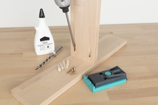 Шаблон для сверления для скрытых деревянных соединений Wolfcraft 4642000