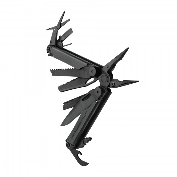 Мультитул Leatherman Wave Plus Black, 17 инструментов 832526