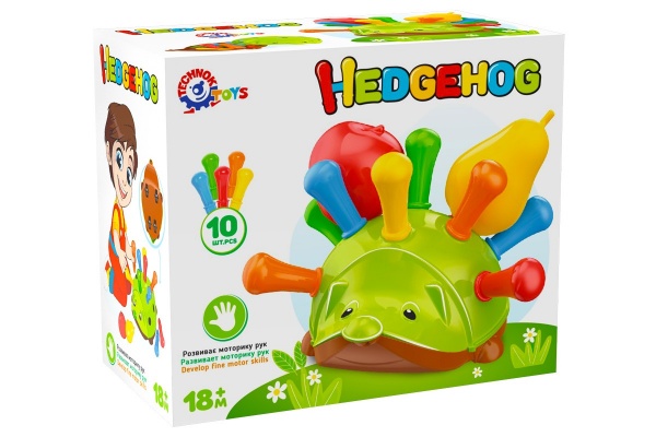 Игрушка развивающая ТехноК Ежик 8300
