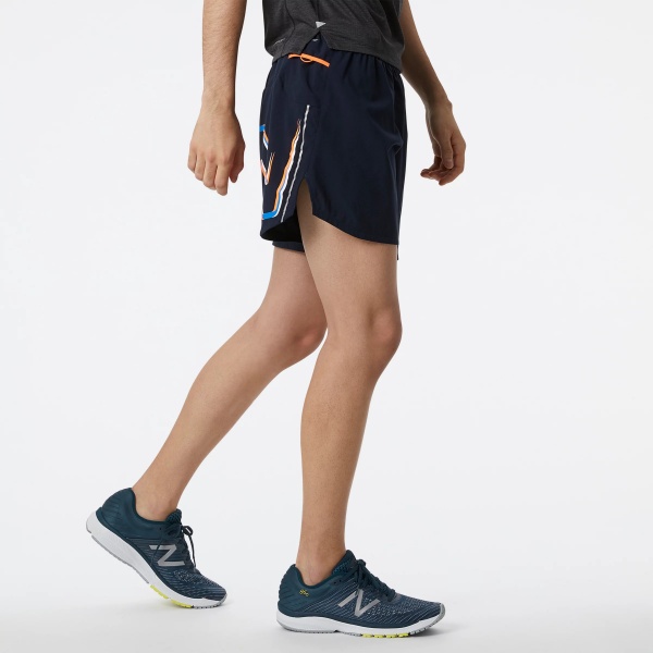 Шорты New Balance MS21278ECL р. S синий