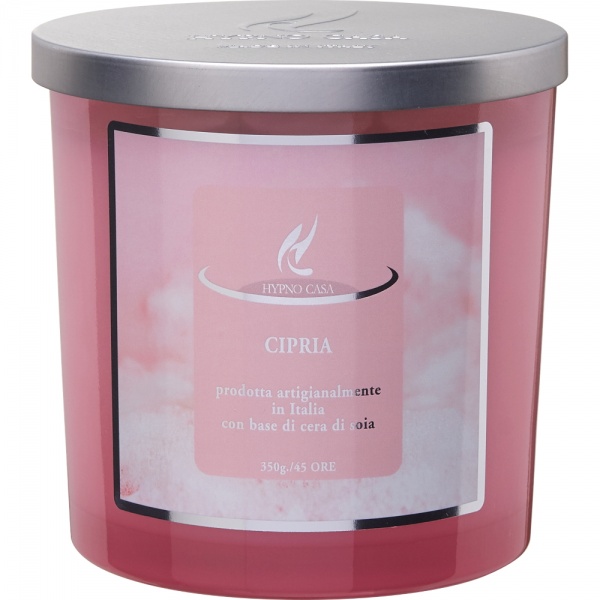 Свеча ароматическая Hypno Casa CIPRIA 350г 