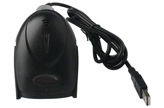 Сканер Sato B1 1D у комплекті зі гнучким стендом та USB кабелем чорний