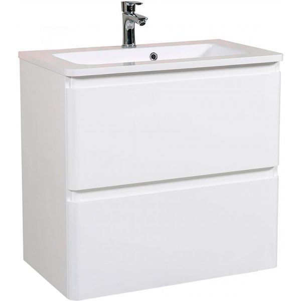 Тумба Aqua Rodos Акцент консольная 70 см с умывальником Альфа АР000040141