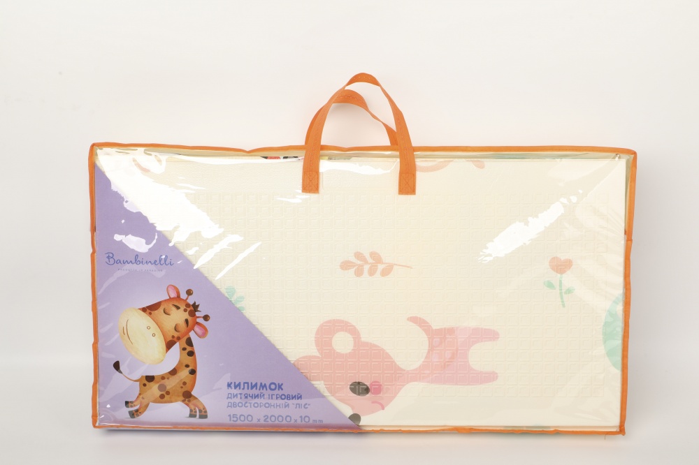 Игровой коврик Bambinelli Panda-traffic 180x200х1 см в сумке