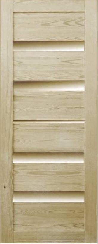 Дверное полотно Шабід №105 ПО 800 мм сосна