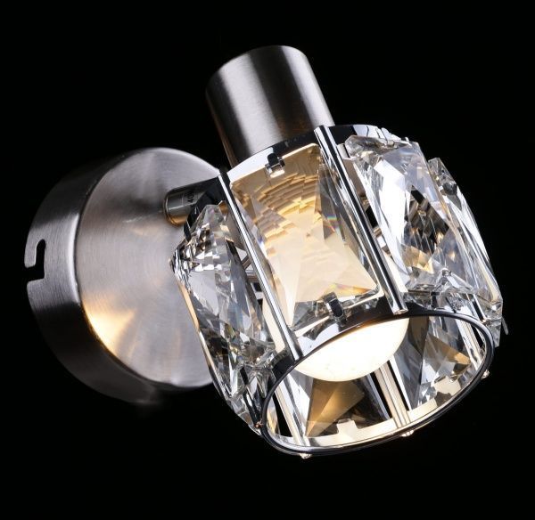 Спот Accento lighting ALIN-Geneva-1 1x40 Вт E14 сатин 