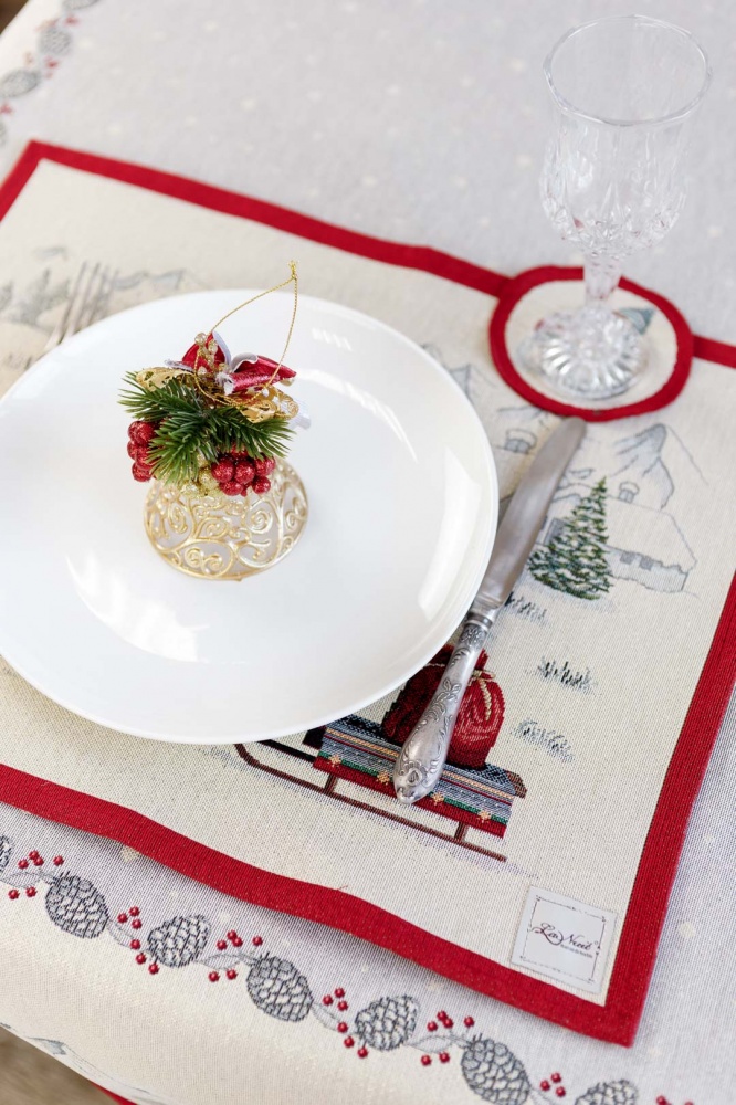 Серветка декоративна La Nuit Зима 35x45 см