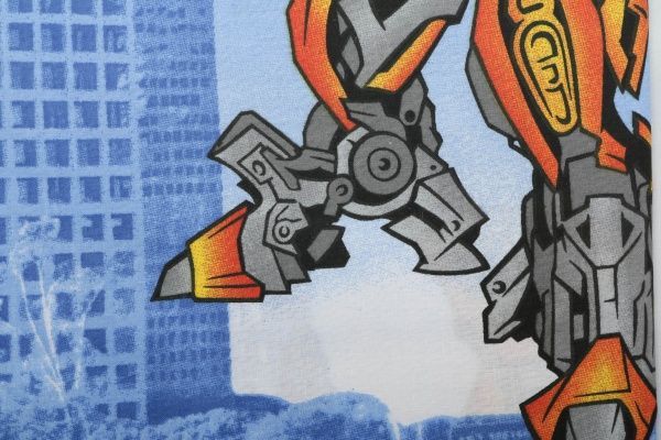 Комплект постельного белья СЕЛЕНА Трансформеры голубой 