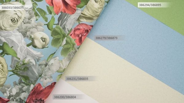 Шпалери вінілові на флізеліновій основі Sintra Rosalinda 386637 1,06x10,05 м 