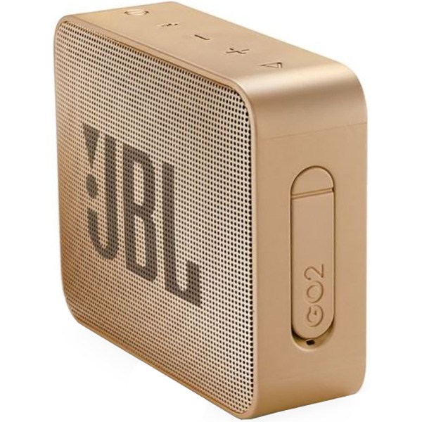 Акустична система JBL® Go 2 1.0 champagne JBLGO2CHAMPAGNE