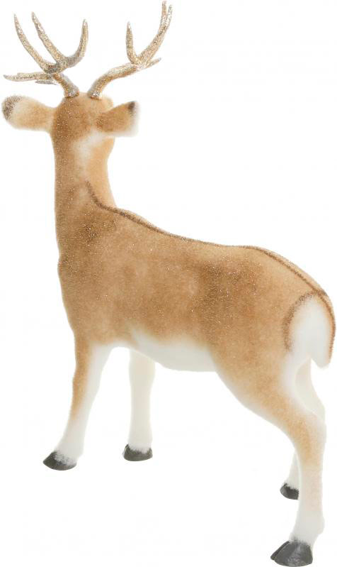 Декоративная фигура Олень стоящий B40914BR-4-8 56 см