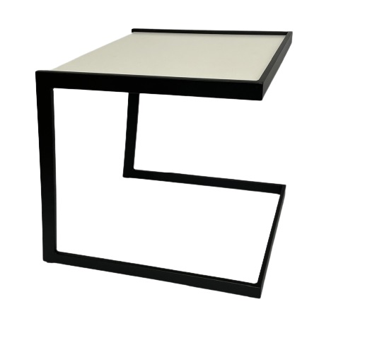 Стол журнальный Чикаго белый 500x400x450мм Гефест 