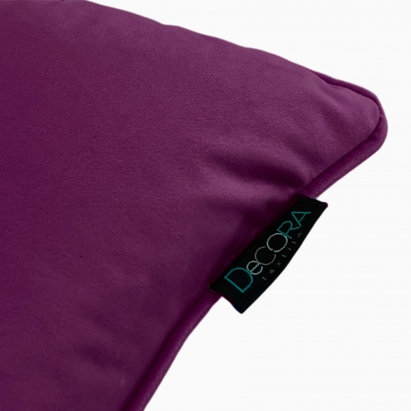 Подушка декоративная VELOUR 40x60 см бордовый Decora textile 
