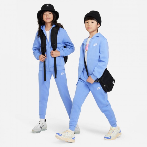 Штани Nike K NSW CLUB FLC JGGR LBR FD3008-450 р. M фіолетовий