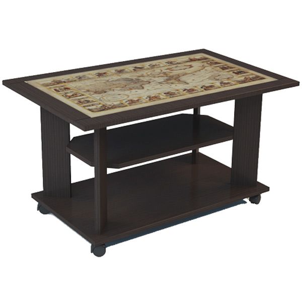 Стол журнальный Омега 1-01 80x50 см венге магия