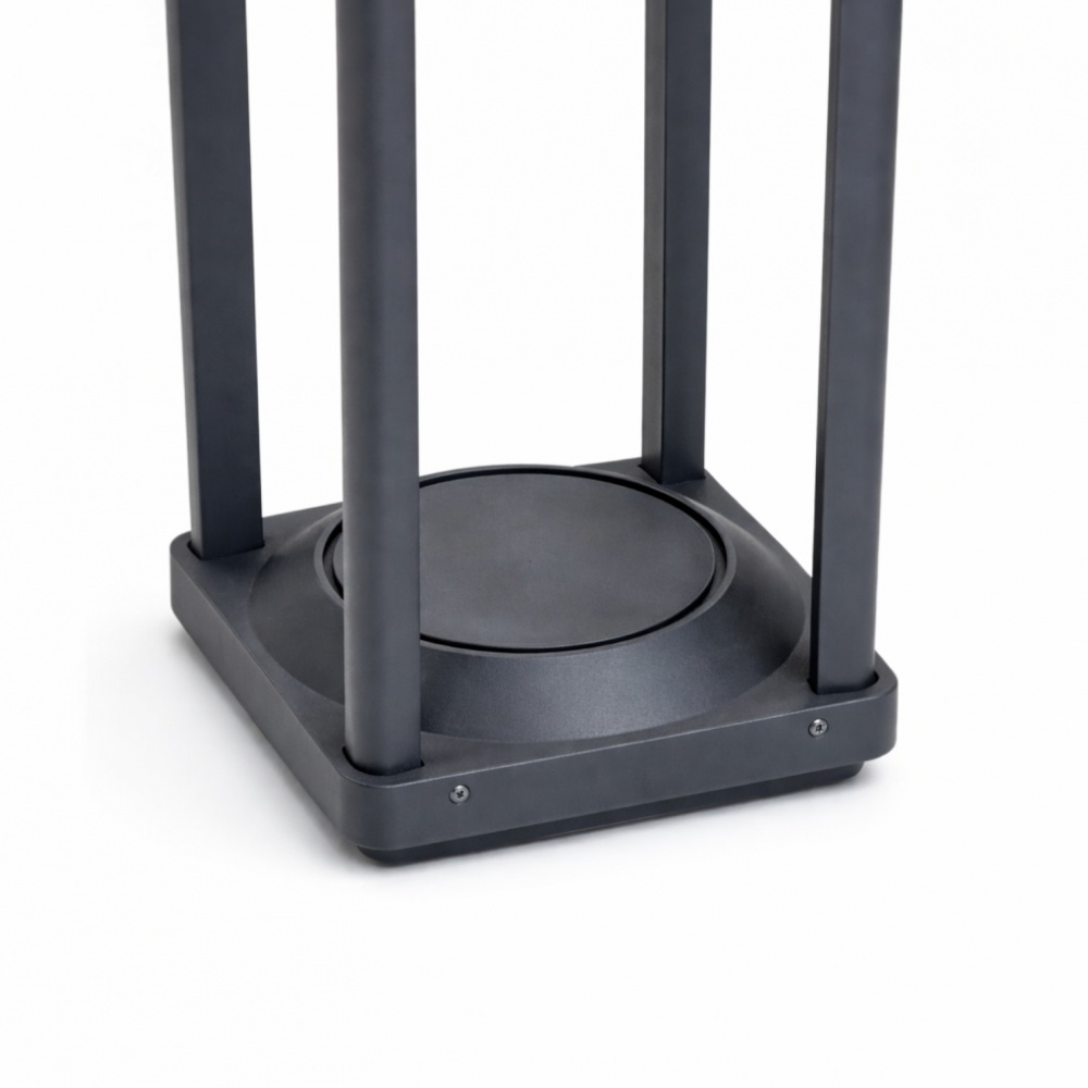 Світильник вуличний підлоговий LIGHT SET PETROS К 151565 GX53 12 Вт IP54 сірий