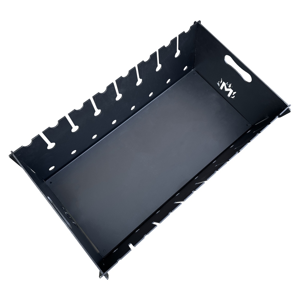 Мангал раскладной Metalzavod Феникс на 8 шампуров 2 мм двухуровневый