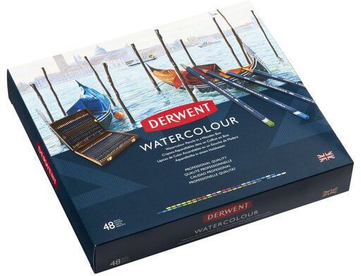 Олівці акварельні Watercolour 48 кольорів Derwent
