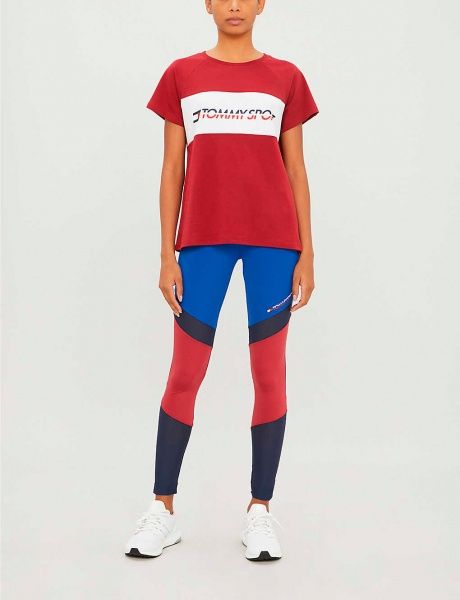 Футболка Tommy Hilfiger BLOCKED TEE LOGO S10S100331XAI XS червоний