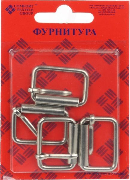 Фурнітура пряжка 25 мм 4 шт. 41606040