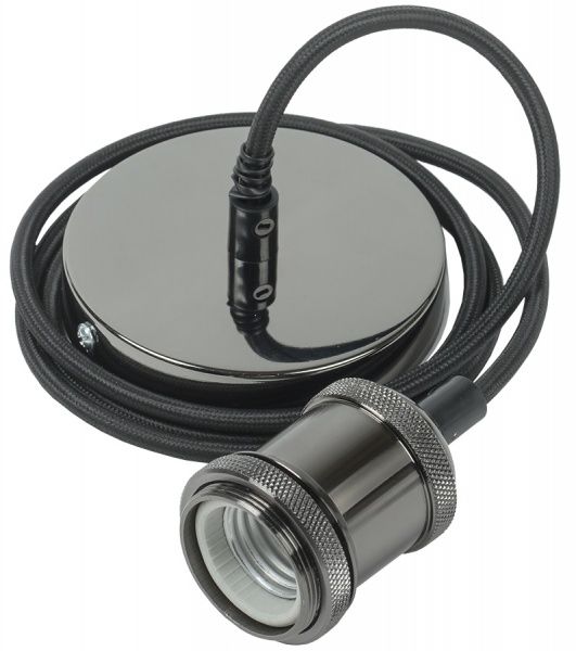 Подвес IEK Retro 1,5 м 1x60 Вт E27 черный EPA12-04-02-K02