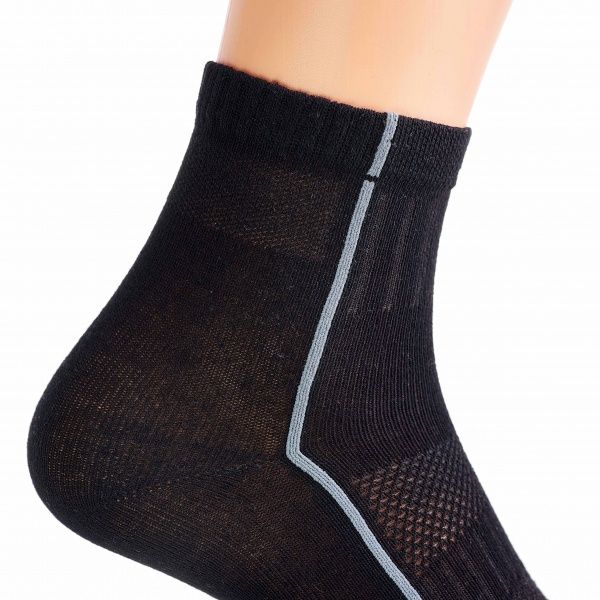 Носки мужские Ярунь треккинговые гладь ТТЯ черные р.38-40