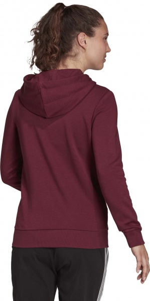 Джемпер Adidas W LIN FT FZ HD H07820 р. M червоний