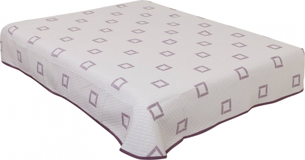 Покрывало Ferragudo 160x220 см La Nuit бежевый с рисунком 