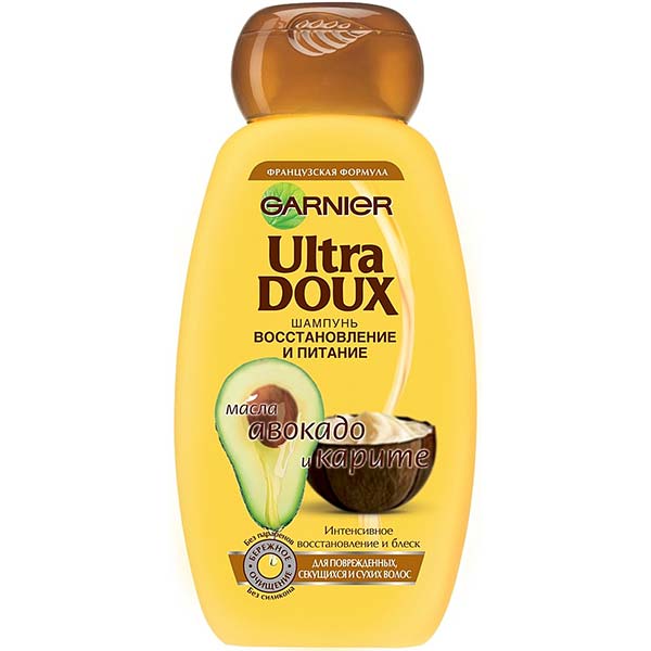 Шампунь Ultra Doux Авокадо та каріте 200 мл