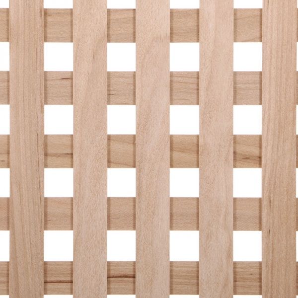 Решітка декоративна T.Marco квадрат горизонталь 1200x620 мм вільха