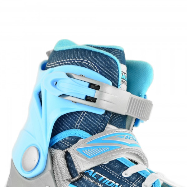 Роликові ковзани Action KIRE р. 33-36 блакитний