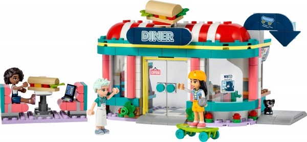 Конструктор LEGO Friends Ресторанчик в центре Хартлейк Сити 41728