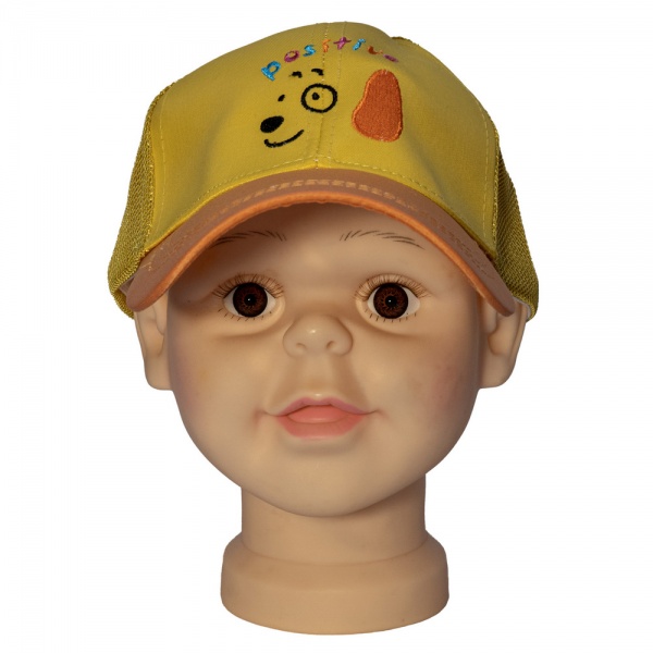 Кепка для девочек Devilon 3-8 лет р.48-54 желтый 519025 