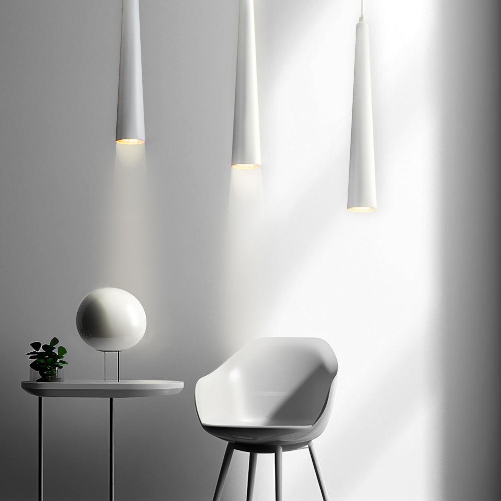 Світильник підвісний Miorro Villa 120х6 метал 1x4,8 Вт GU10 білий 51-310-015