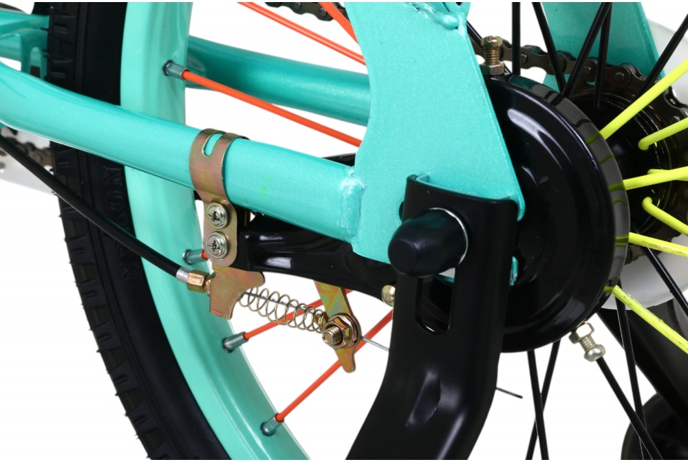 Велосипед детский MaxxPro kids 18' KQ-23 голубой с желтым