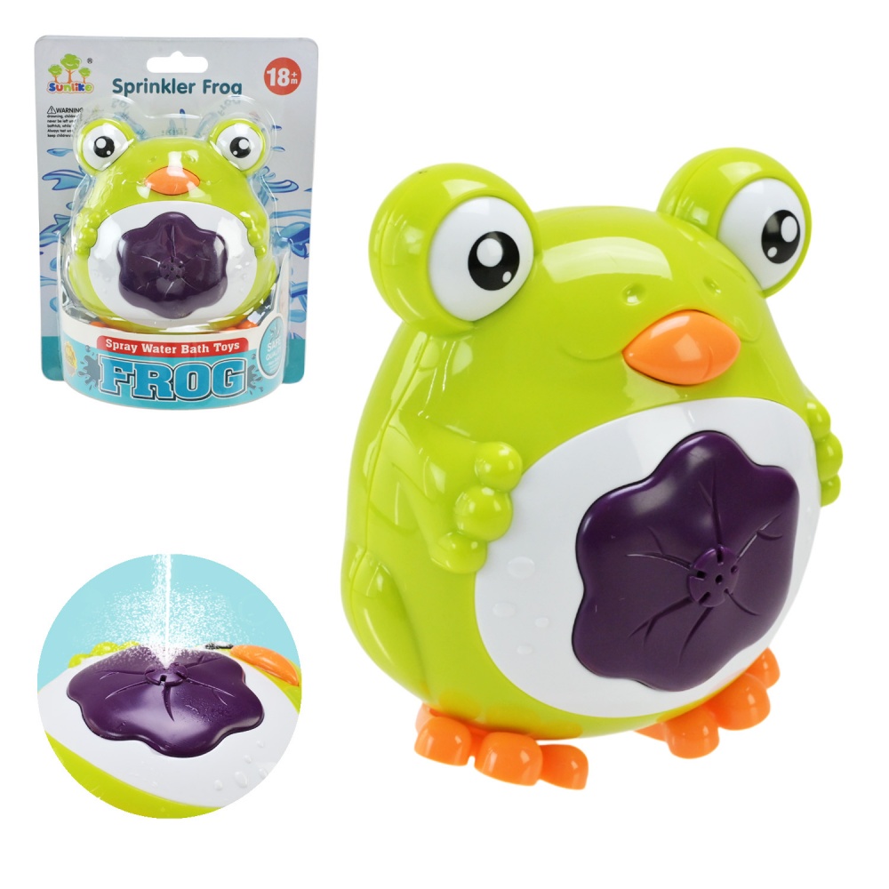 Игровой набор для ванной Shantou Лягушка с водным разбрызгивателем SL87041