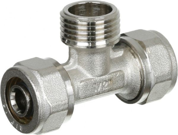 Трійник зовнішня Bonomi 16x1/2''x16 З