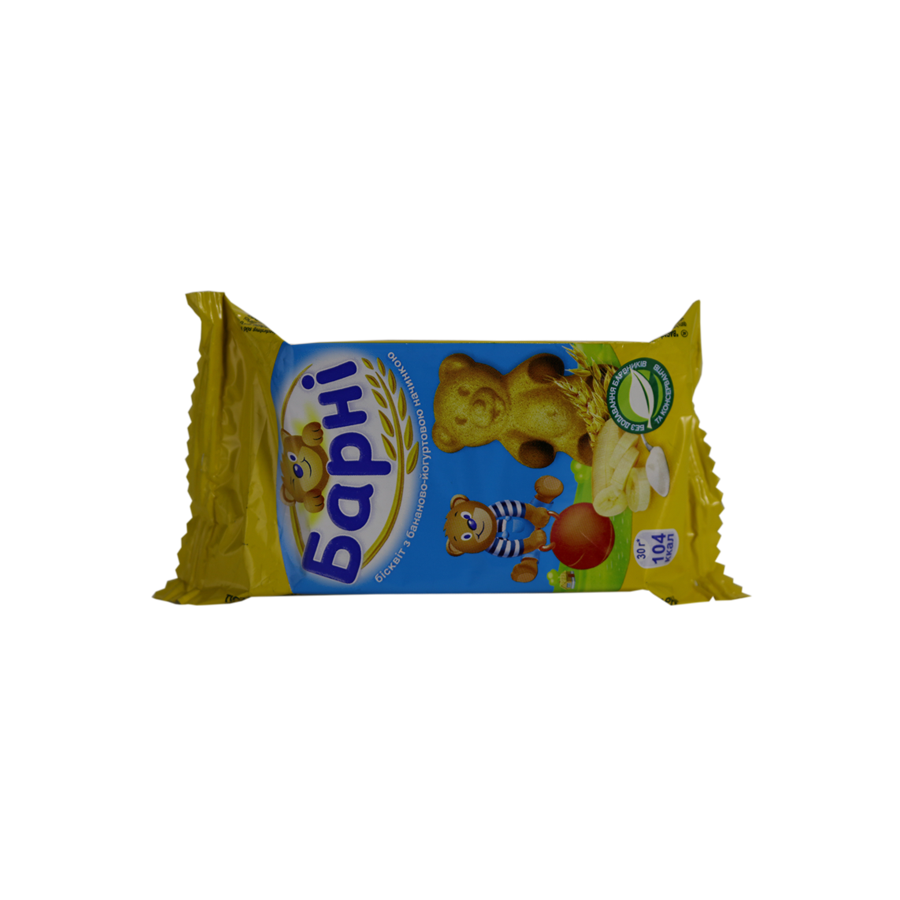 Бисквит Барни с бананово-йогуртовой начинкой 30 г