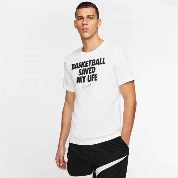 Футболка Nike M NK DRY TEE VERB MY LIFE CD1103-100 L білий