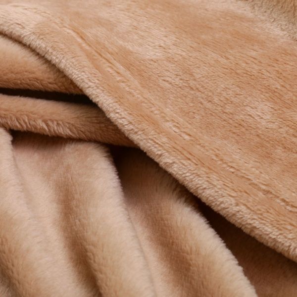 Плед Frannel Ginger Root 220x200 см бежевий La Nuit 