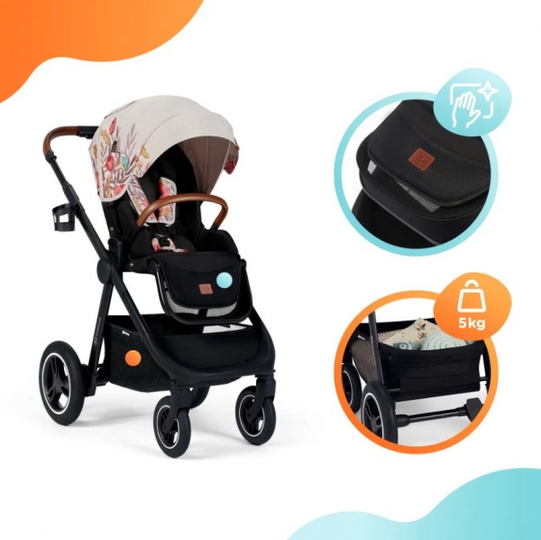 Коляска універсальна 2 в 1 Kinderkraft Everyday Bird KSEVER00BIR2000 