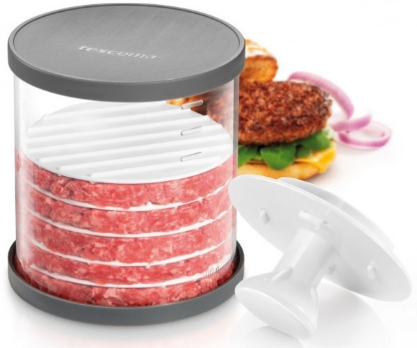 Пресс для бургеров многофункциональный графит Grandchef 428736 Tescoma