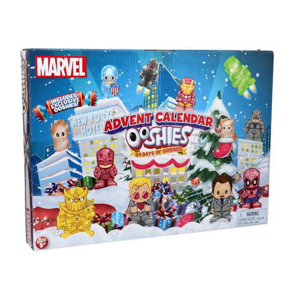 Набор игровых фигурок Ooshies Адвент-календарь Марвел 23296 